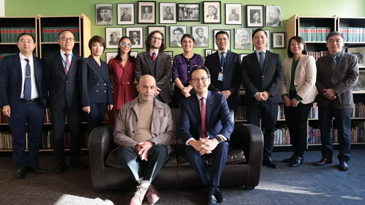 Phái đoàn Việt Nam tại Liên hợp quốc và Đảng Cộng sản Mỹ trao đổi về Đại hội Đảng toàn quốc lần thứ XIV Phái đoàn Việt Nam tại Liên hợp quốc và Đảng Cộng sản Mỹ trao đổi về Đại hội Đảng toàn quốc lần thứ XIV