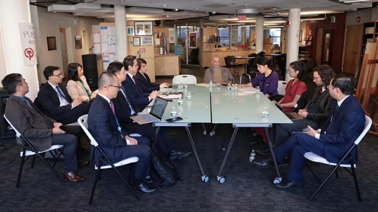 Phái đoàn Việt Nam tại Liên hợp quốc và Đảng Cộng sản Mỹ trao đổi về Đại hội Đảng toàn quốc lần thứ XIV