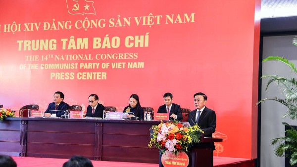 Inauguration of the Press Center and international press conference for the 14th National Party Congress