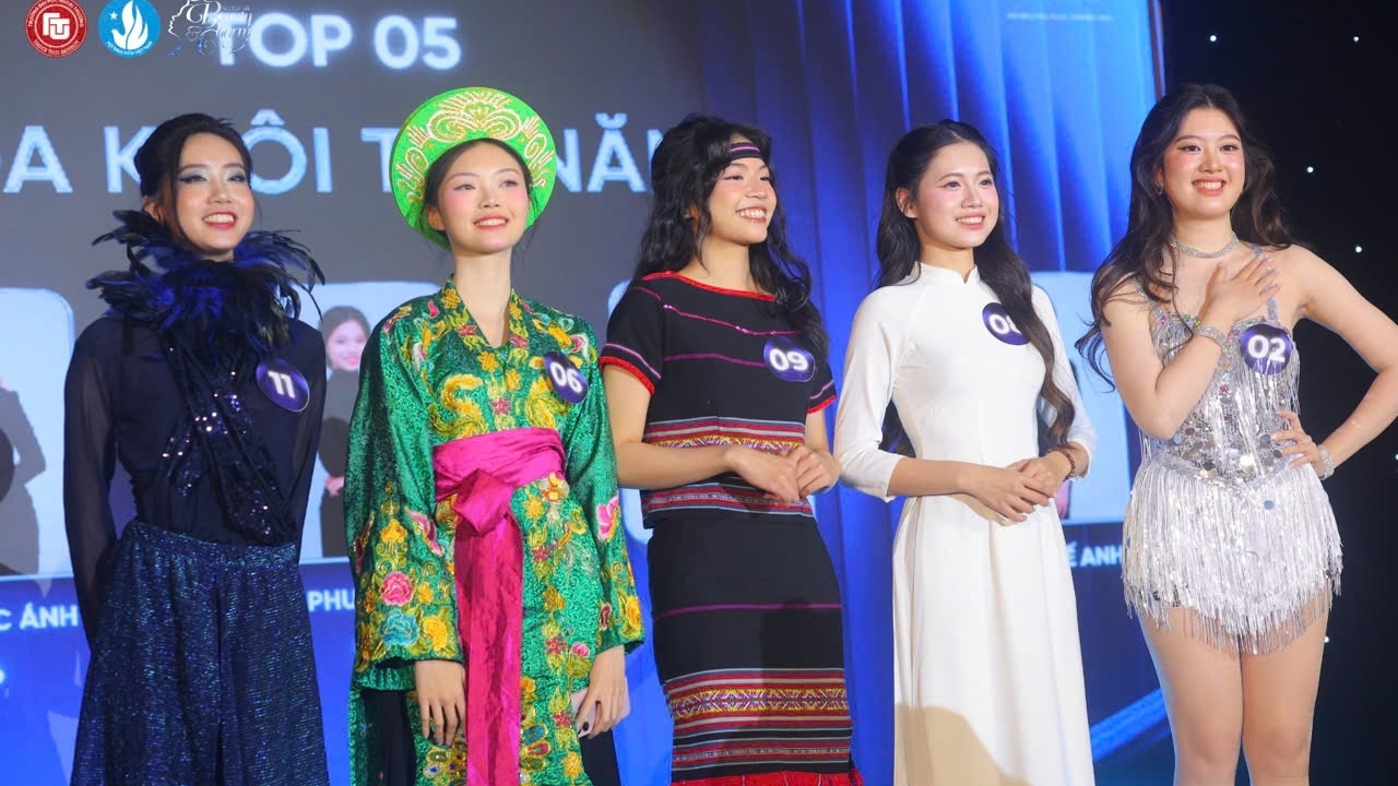 Những gương mặt tài sắc vẹn toàn để lại dấu ấn mạnh mẽ tại Hoa khôi Duyên dáng Ngoại thương 2025