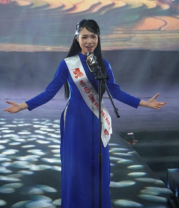 Hoa khôi Nét đẹp sinh viên Việt Nam Nguyễn Thanh Xuân tự tin hội nhập quốc tế Hoa khôi Nét đẹp sinh viên Nguyễn Thanh Xuân tự tin hội nhập quốc tế