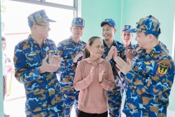 Chiến dịch Quang Trung: Cán bộ, chiến sĩ Vùng 3 Hải quân xây 6 căn nhà cho người dân trong 35 ngày