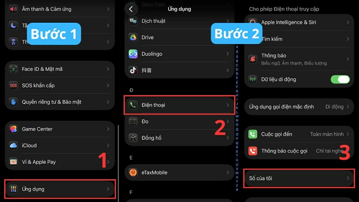 Trước tiên mở Cài đặt > chọn Ứng dụng.