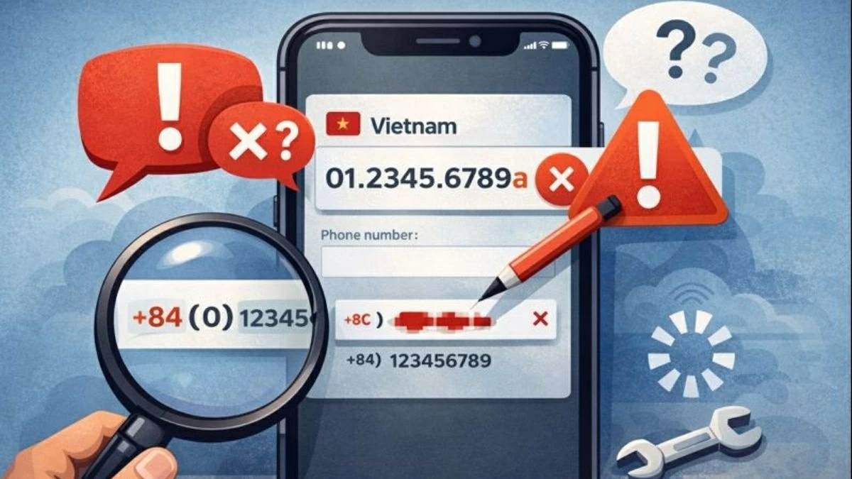 Cách sửa lỗi không thể xác minh số điện thoại trên iPhone đơn giản.