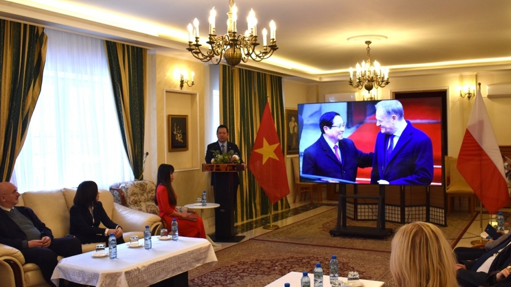 Đại hội XIV của Đảng: Đại sứ quán Việt Nam tổ chức gặp gỡ báo chí, truyền thông Ba Lan