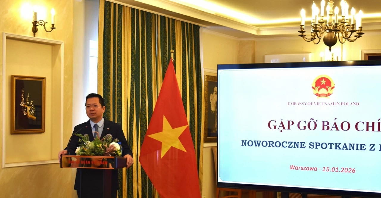 Đại hội lần thứ XIV của Đảng: Đại sứ quán Việt Nam tại Ba Lan tổ chức gặp gỡ báo chí