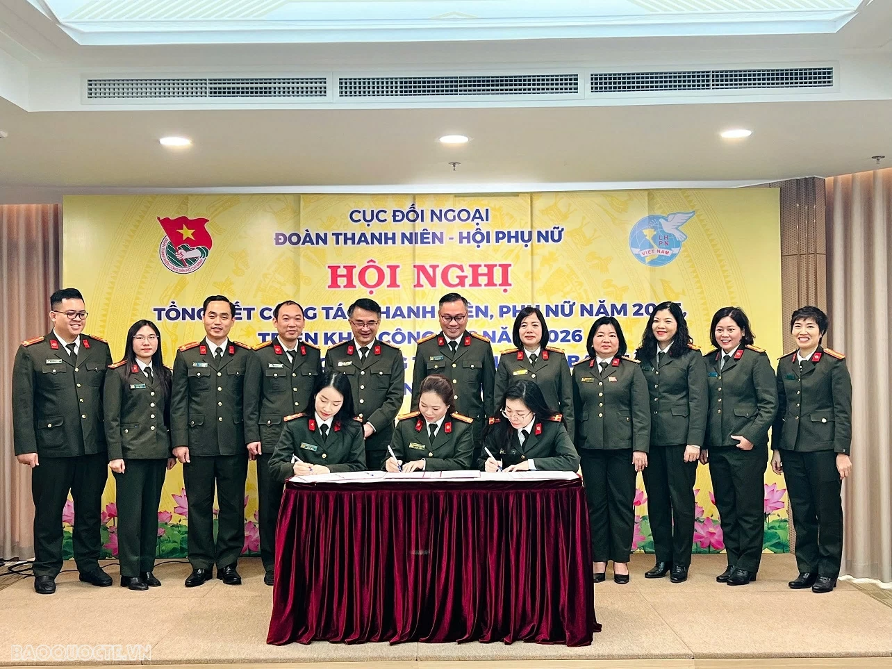 Cục Đối ngoại, Bộ Công an triển khai thực hiện Phong trào thi đua Ba nhất trong Đoàn viên, Hội viên