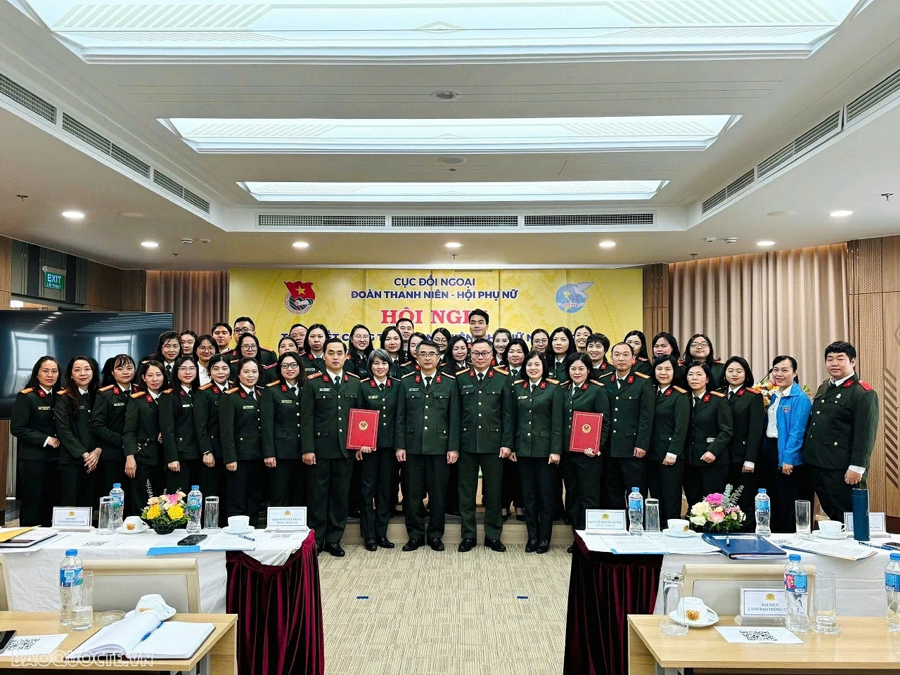 Cục Đối ngoại, Bộ Công an triển khai thực hiện Phong trào thi đua Ba nhất trong Đoàn viên, Hội viên