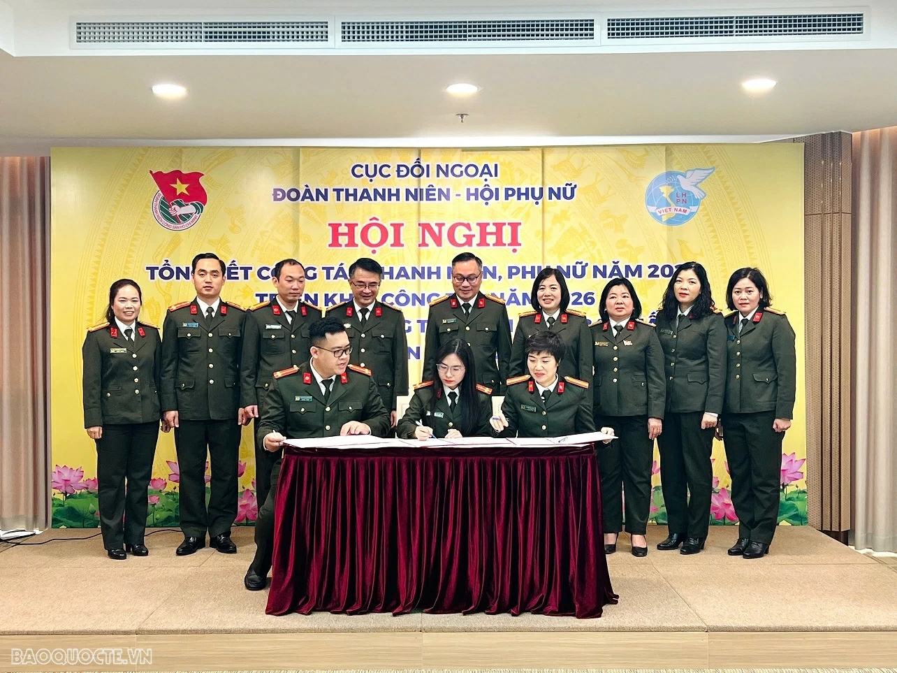 Cục Đối ngoại, Bộ Công an triển khai thực hiện Phong trào thi đua Ba nhất trong Đoàn viên, Hội viên