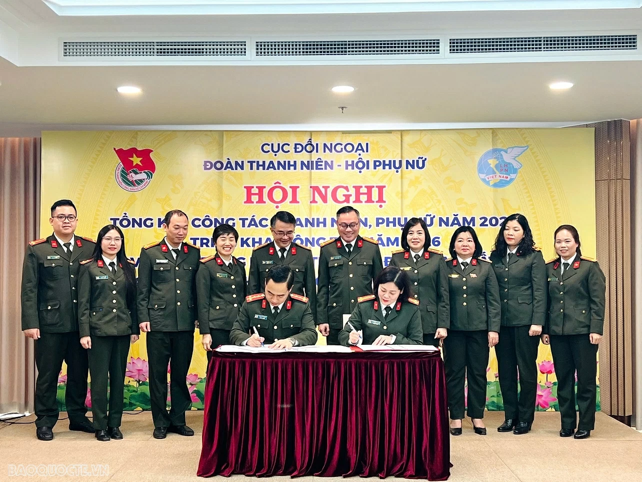 Cục Đối ngoại, Bộ Công an triển khai thực hiện Phong trào thi đua Ba nhất trong Đoàn viên, Hội viên