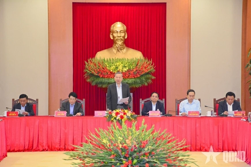 Bảo đảm Văn kiện Đại hội XIV trở thành động lực đổi mới tư duy và   hành động, khơi dậy khát vọng phát triển