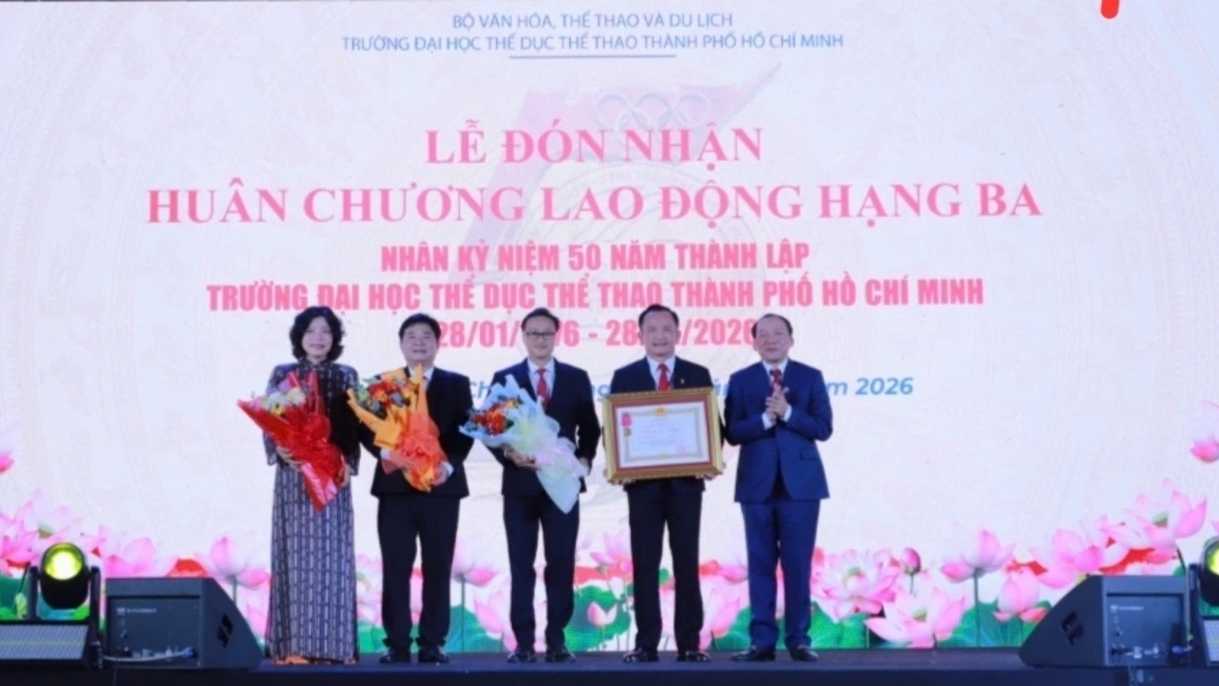 50 năm Trường Đại học Thể dục Thể thao TP.HCM: Từ gian khó đến trung tâm đào tạo thể thao hàng đầu phía Nam