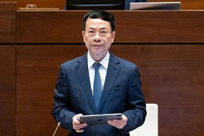 Bộ trưởng Khoa học và Công nghệ Nguyễn Mạnh Hùng chia sẻ về vai trò của khoa học công nghệ, đổi mới sáng tạo và chuyển đổi số trong việc trở thành động lực trung tâm cho phát triển nhanh và bền vững của Việt Nam. (Nguồn: laodong.vn) Bộ trưởng Khoa học và Công nghệ Nguyễn Mạnh Hùng chia sẻ về vai trò của khoa học công nghệ, đổi mới sáng tạo và chuyển đổi số trong việc trở thành động lực trung tâm cho phát triển nhanh và bền vững của Việt Nam. (Nguồn: laodong.vn)