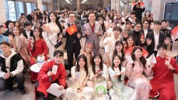 Người Việt tại Chungnam (Hàn Quốc) đón Tết cổ truyền, chào mừng Đại hội XIV của Đảng