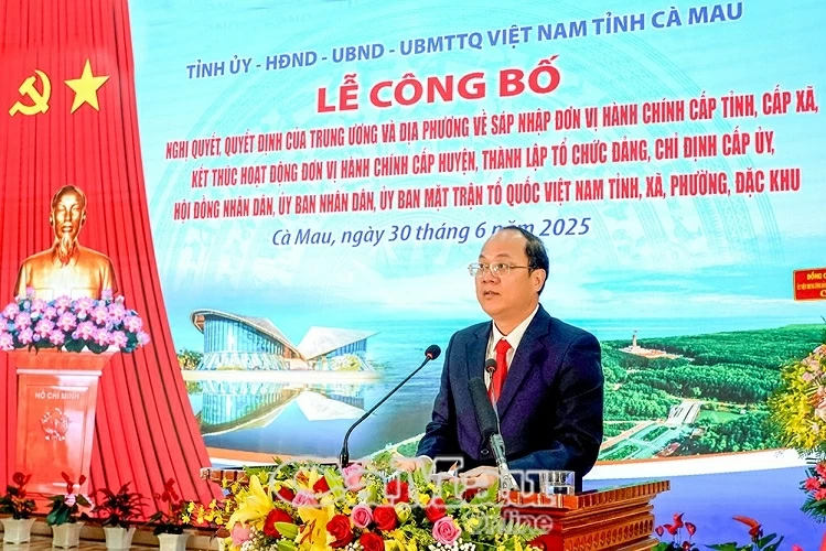 Huy động hiệu quả nguồn lực, phát huy tiềm năng, lợi thế - Động lực đưa Cà Mau phát triển nhanh và bền vững trong kỷ nguyên mới Huy động hiệu quả nguồn lực, phát huy tiềm năng, lợi thế - Động lực đưa Cà Mau phát triển nhanh và bền vững trong kỷ nguyên mới