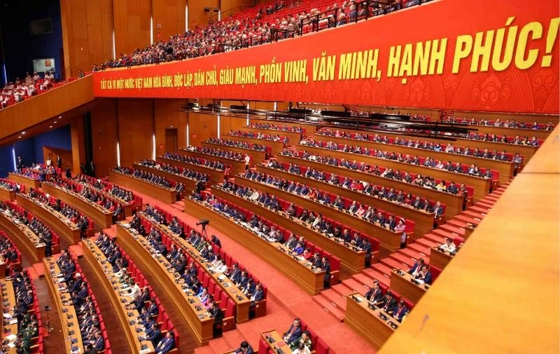Quang cảnh phiên khai mạc Đại hội XIV của Đảng. Ảnh: TTXVN Quang cảnh phiên khai mạc Đại hội XIV của Đảng. Ảnh: TTXVN