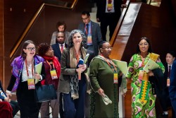 Các đại biểu quốc tế tham dự Lễ khai mạc Đại hội XIV của Đảng