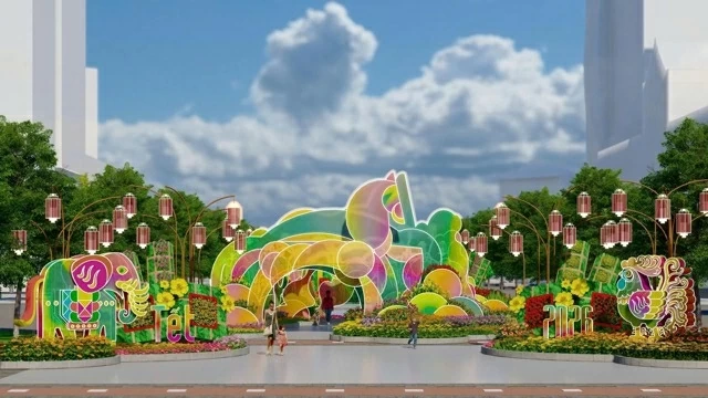 Đường hoa Nguyễn Huệ Tết Bính Ngọ 2026: Xuân hội tụ, thành phố vươn mình