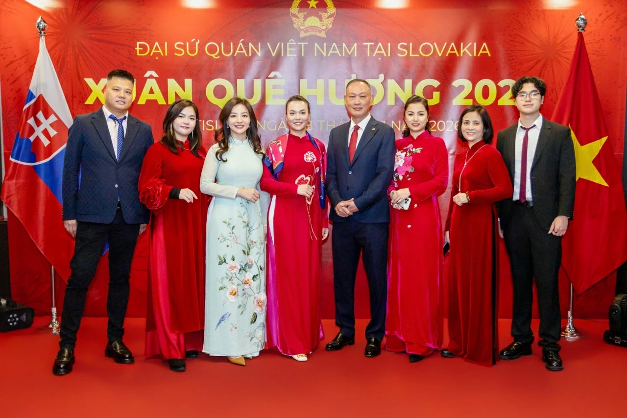 Ấm áp chương trình Xuân Quê hương 2026 tại Slovakia Ấm áp chương trình Xuân Quê hương 2026 tại Slovakia