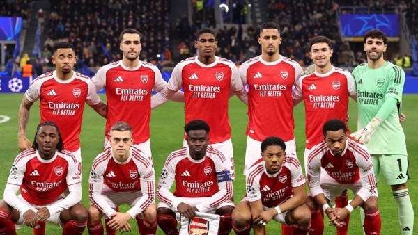 Chắc top 2, Arsenal giành ưu thế cực lớn ở UEFA Champions League 2025/26