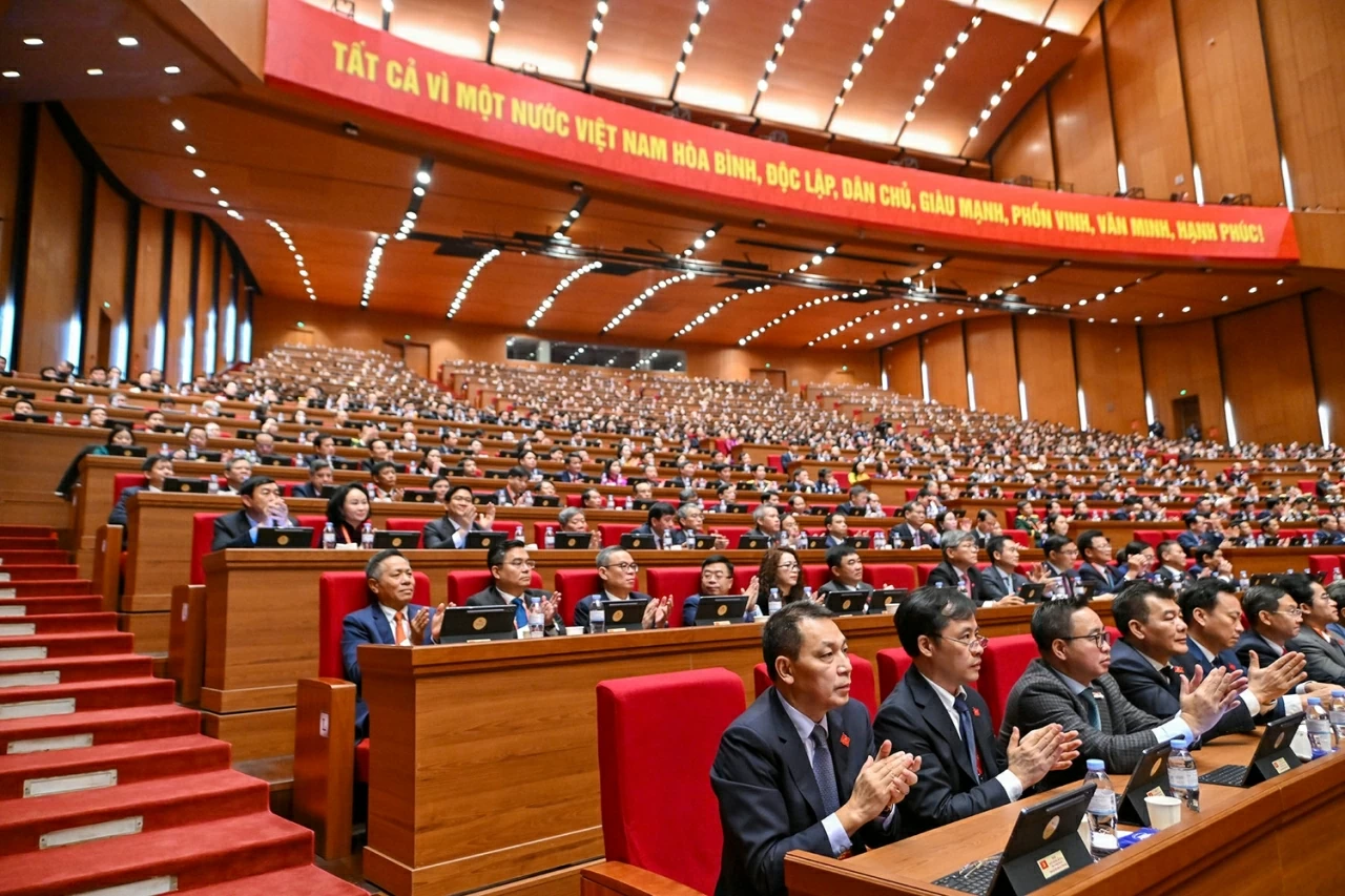 Đại hội Đảng XIV: Phiên thảo luận tại hội trường về các văn kiện Đại hội (tiếp)