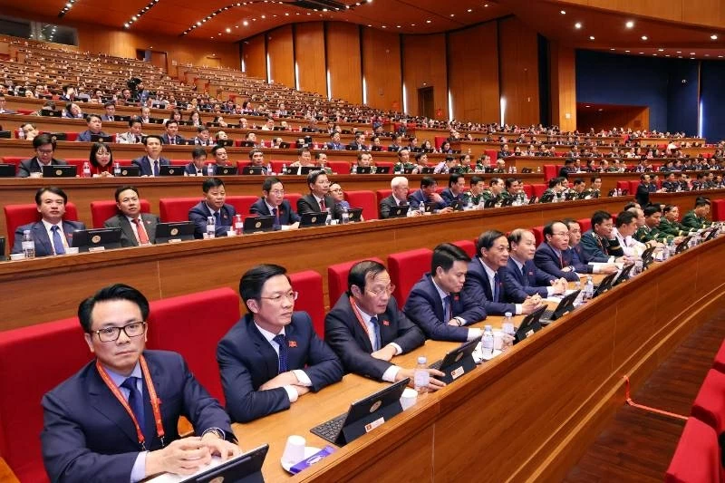 Đại hội Đảng XIV chiều 21/1: Tiếp tục thảo luận tại hội trường về các văn kiện Đại hội