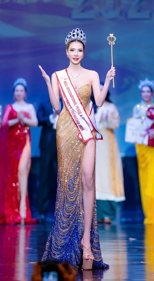 Tân Hoa hậu Hữu nghị hòa bình quốc tế 2026 gọi tên Trương Thị Đăng Thư