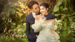 Ngắm loạt ảnh cưới đẹp nên thơ của Á hậu Phương Nhi