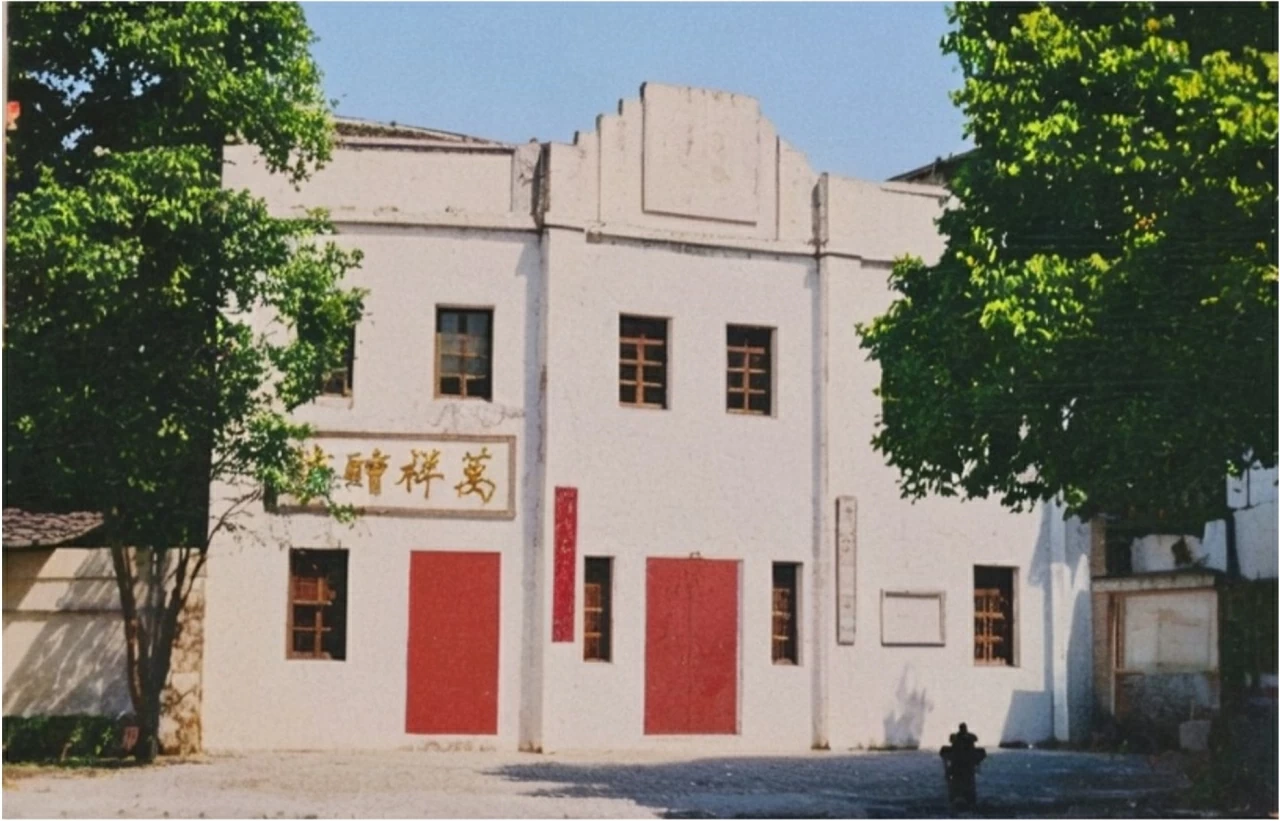 Văn phòng Bát lộ quân Quế Lâm, nơi Hồ Quang công tác. (Ảnh: TGCC)