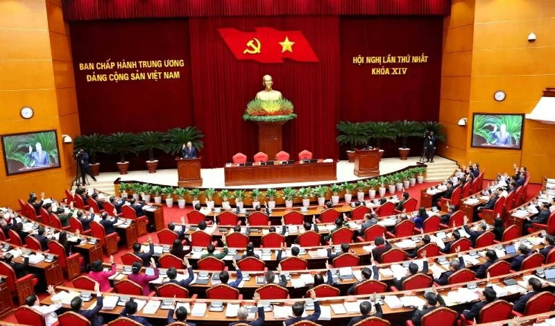 Ban Chấp hành Trung ương Đảng khoá XIV thống nhất tuyệt đối bầu đồng chí Tô Lâm tiếp tục giữ chức Tổng Bí thư