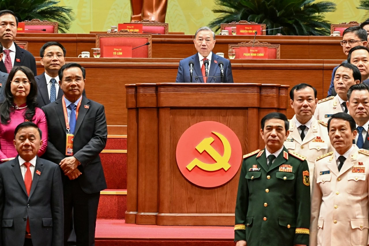 Toàn cảnh Lễ bế mạc Đại hội XIV của Đảng