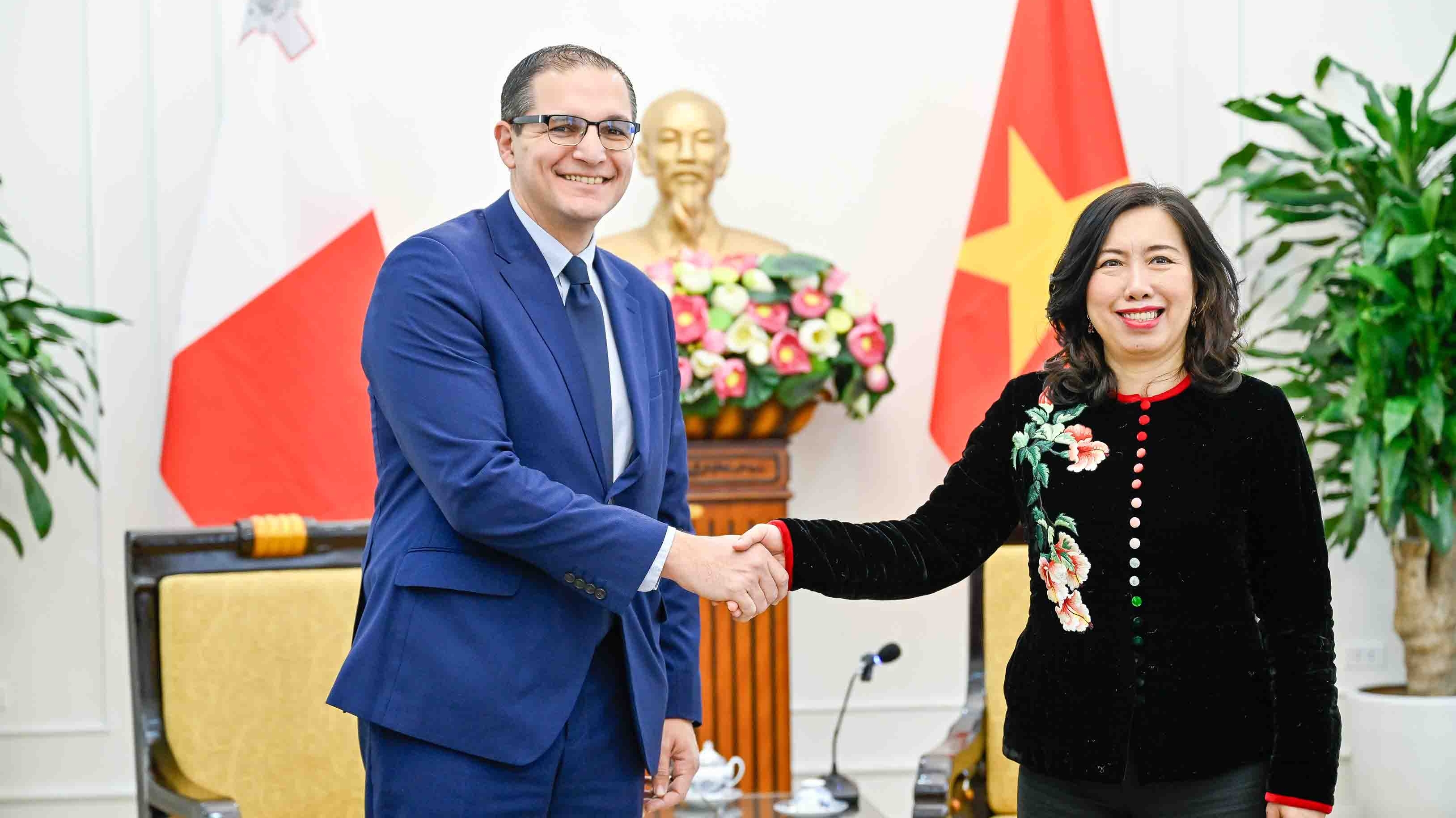 Malta ấn tượng với tầm nhìn phát triển dài hạn, các mục tiêu chiến lược của Việt Nam