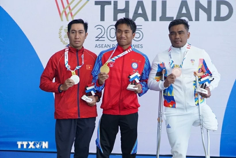ASEAN Para Games 13: Đội tuyển Bơi Việt Nam gặt hái thêm huy chương ASEAN Para Games 13: Đội tuyển Bơi Việt Nam gặt hái thêm huy chương
