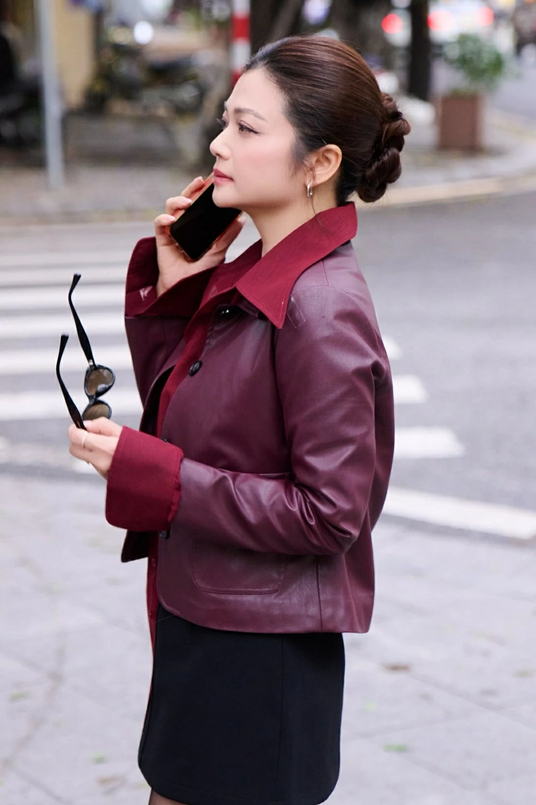 Nhan sắc ngoài đời mặn mà của diễn viên Kiều Anh phim Gia đình trái dấu