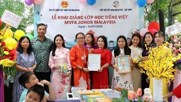 Khai trương lớp học tiếng Việt thứ hai tại Malaysia