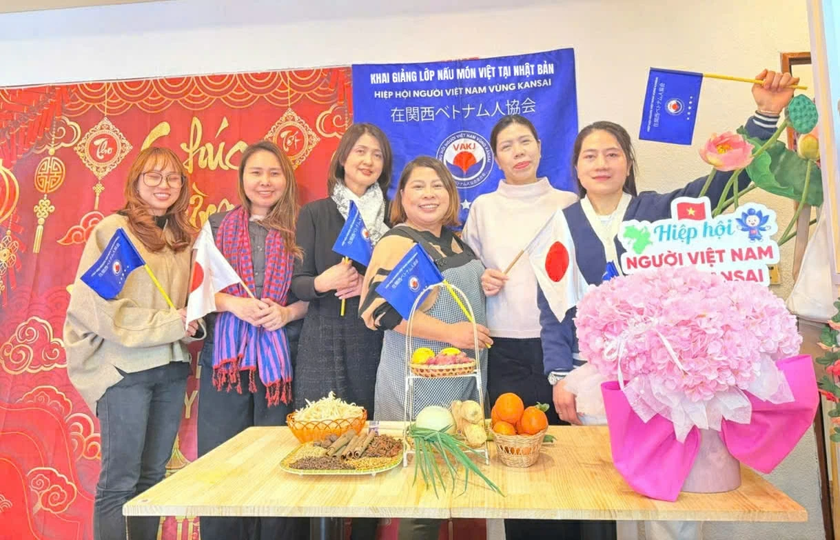 Phụ nữ Việt tại Kansai chung tay bảo tồn và lan tỏa văn hóa ẩm thực dân tộc thông qua hoạt động