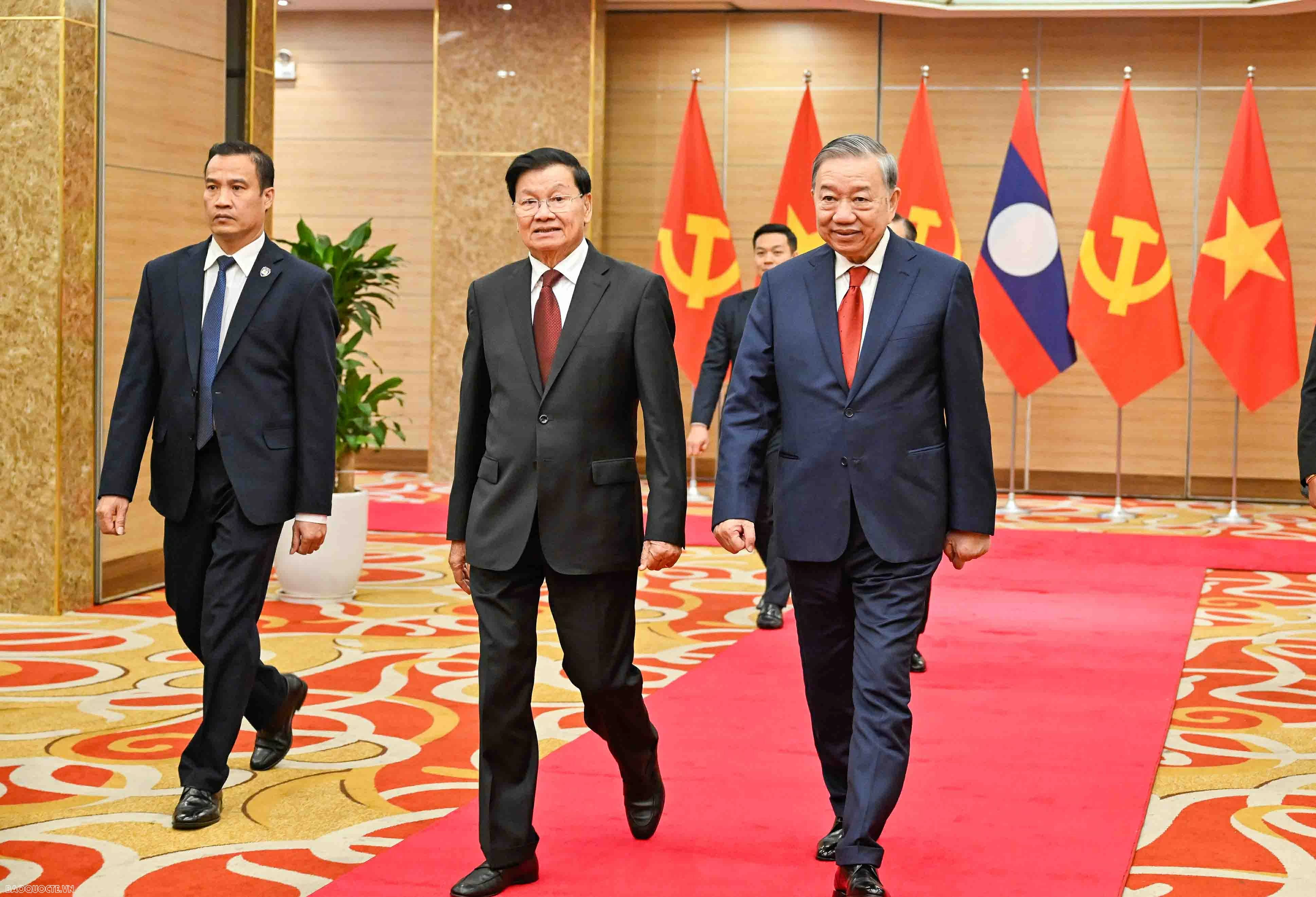 Thông tin về kết quả đại hội lào