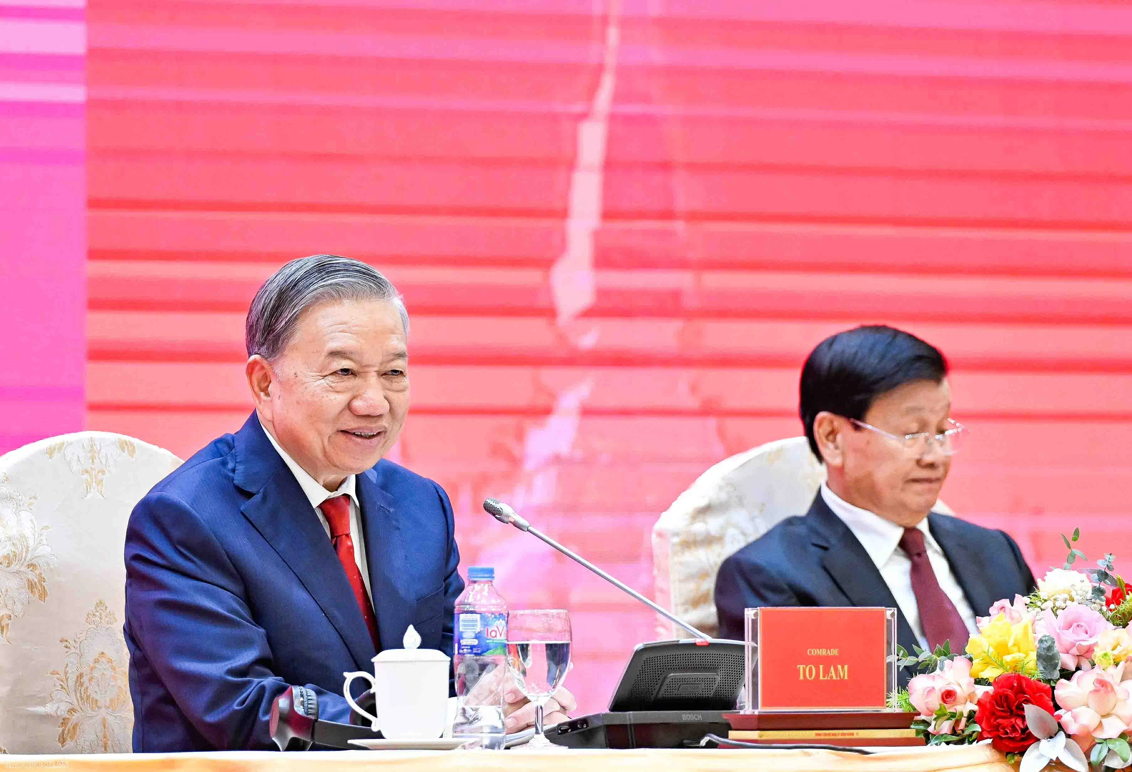 Thông tin về kết quả đại hội lào