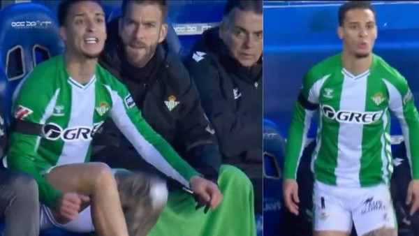 Bị thay ra sân, Antony nổi giận đùng đùng