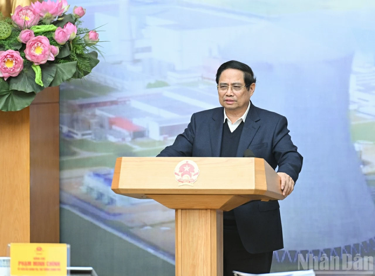 Khẩn trương hoàn thiện các báo cáo, tờ trình cấp có thẩm quyền về các dự án điện hạt nhân
