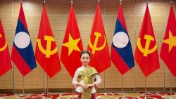 Hoa hậu nhí Lê Ngọc Minh Giang vinh dự tham gia chương trình Nghệ thuật đón tiếp Tổng Bí thư, Chủ tịch nước Lào tại Việt Nam