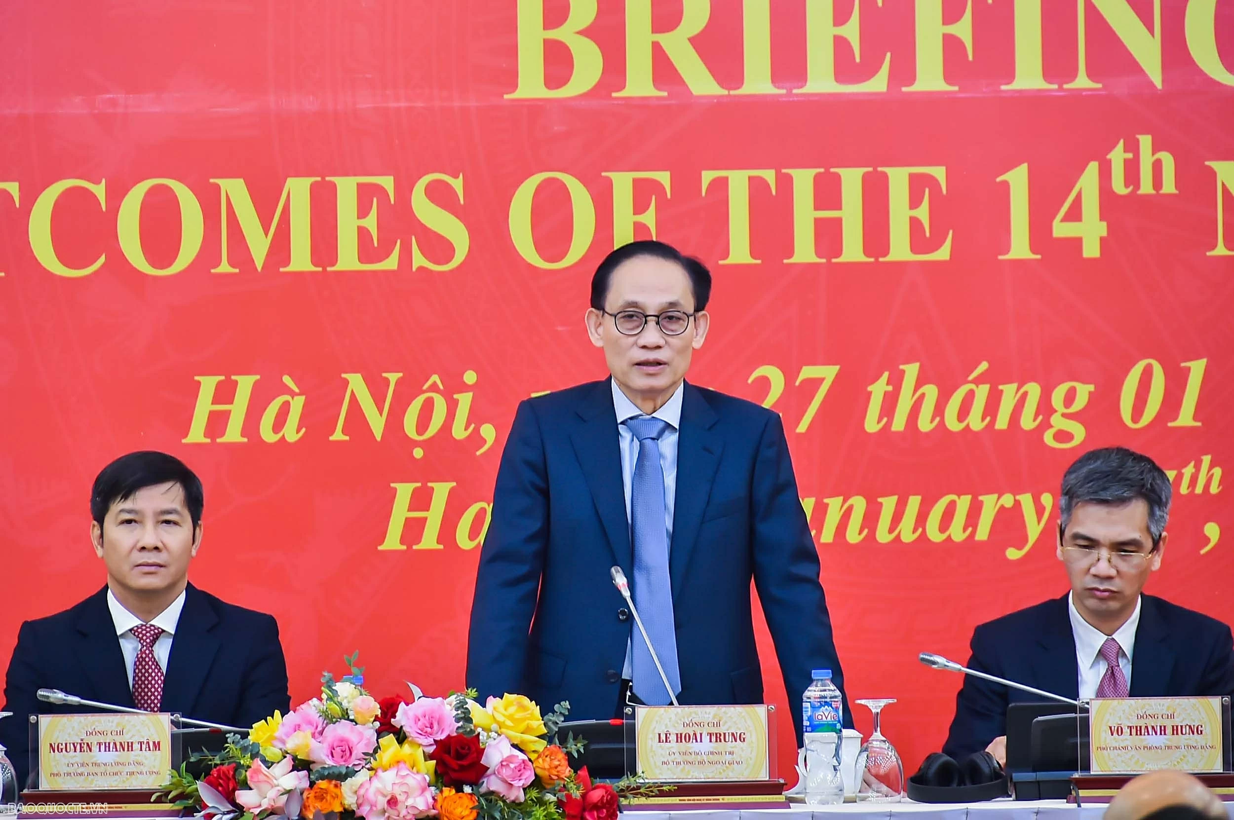 Thông báo về kết quả Đại hội đại biểu toàn quốc lần thứ XIV