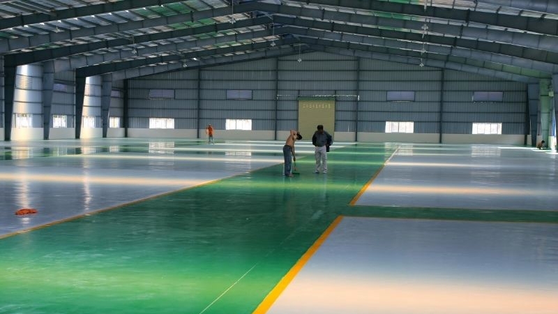 X-Epoxy - Đơn vị thi công sơn sàn nhà xưởng Epoxy uy tín