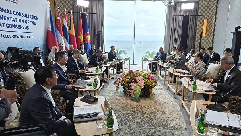 Cuộc họp tham vấn không chính thức mở rộng cấp Bộ trưởng Ngoại giao ASEAN về triển khai Đồng thuận 5 điểm về Myanmar