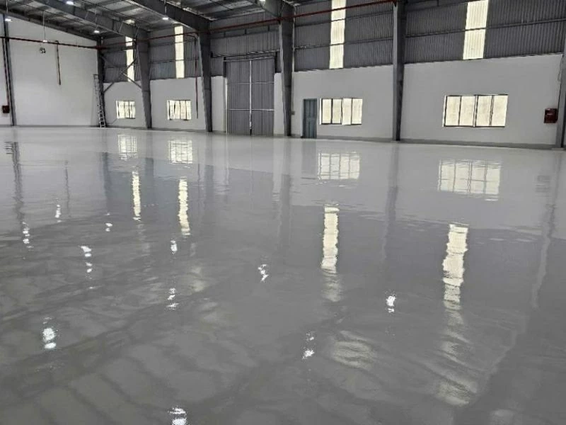 X-Epoxy - Đơn vị thi công sơn sàn nhà xưởng Epoxy uy tín
