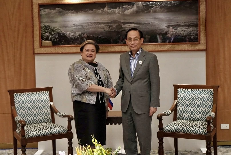 Bộ trưởng Ngoại giao Lê Hoài Trung gặp song phương các Bộ trưởng Ngoại giao ASEAN