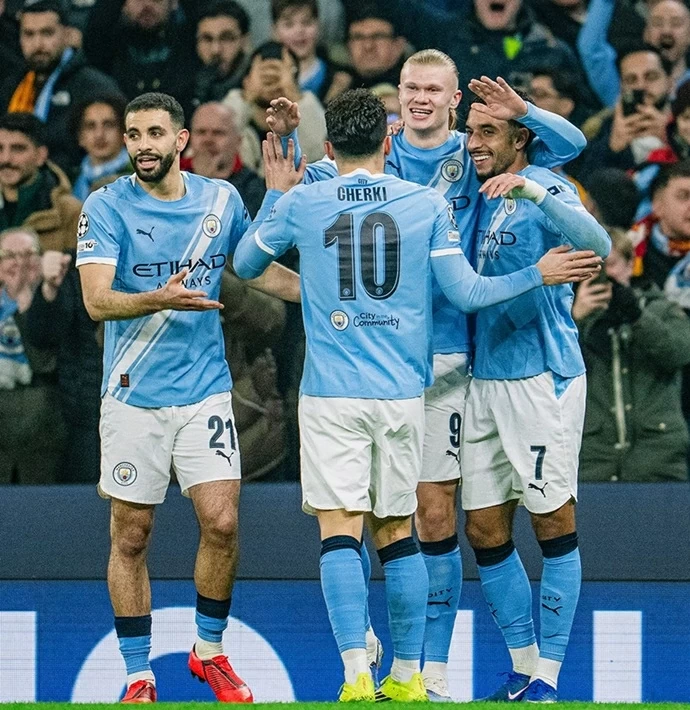 Thắng trận hạ màn, Man City đã đoạt vé dự vòng 1/8 UEFA Championd League. (Nguồn: Manchester City) Thắng trận hạ màn, Man City đã đoạt vé dự vòng 1/8 UEFA Championd League. (Nguồn: Manchester City)