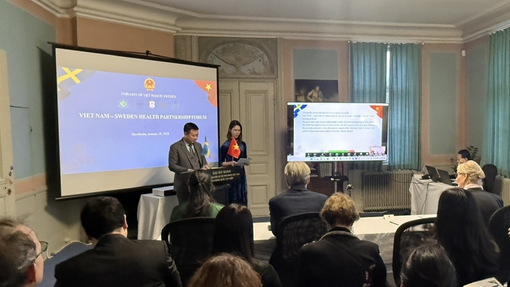 Diễn đàn đối tác y tế Việt Nam-Thụy Điển: Thúc đẩy lĩnh vực hợp tác mang đậm tính nhân văn