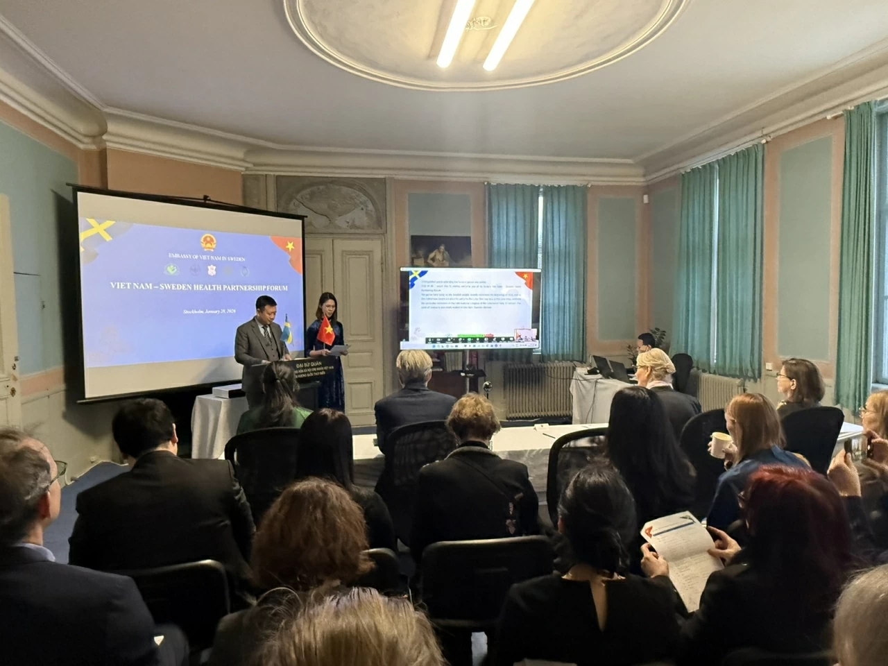 Diễn đàn đối tác y tế - Thuỵ Điển: Đối thoại cởi mở, thực chất, nâng cao chất lượng chăm sóc sức khoẻ