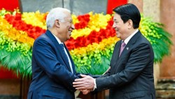 Chủ tịch nước Lương Cường chủ trì lễ đón chính thức Chủ tịch Hội đồng châu Âu